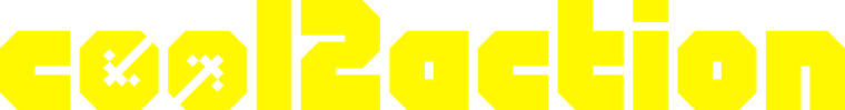 Cool2Action logotype, yellow version